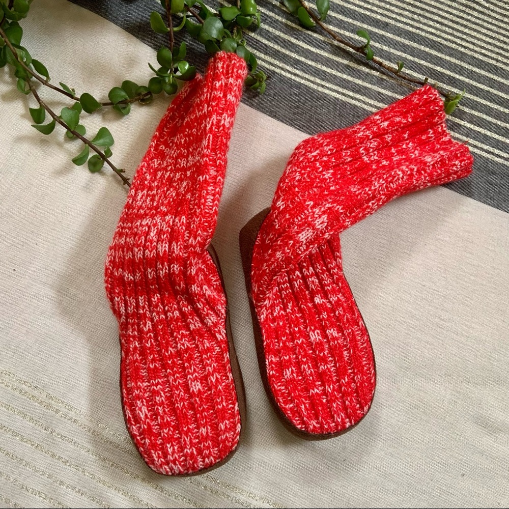 Gap Toddler Tall Knit Slipper Socks- Size 7/8